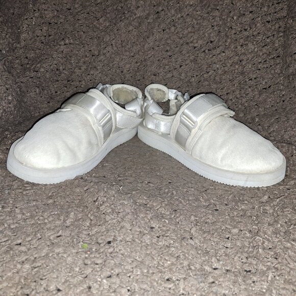 SUICOKE OG-061 White Shearling Sabot Sandals-Sz 42/9 Men-Excellent - Picture 4 of 9